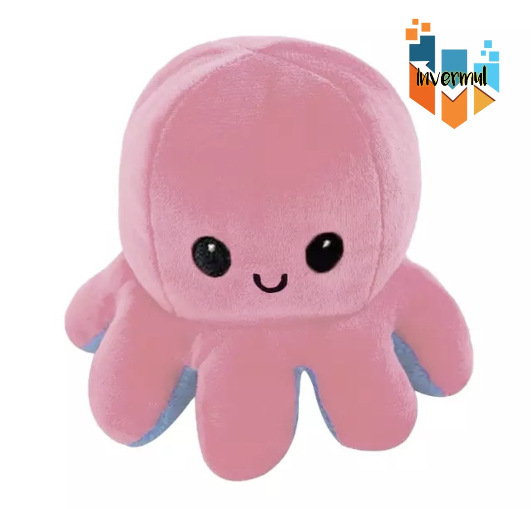 PELUCHE PULPO REVERSIBLE