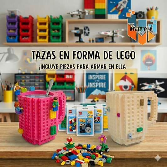 TAZAS DE LEGOS